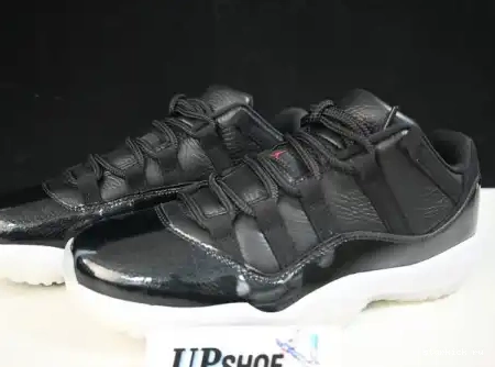 001 AV2187-001 AIR BLACK-WHITE LOW RETRO JORDAN 11 AV2187 0627